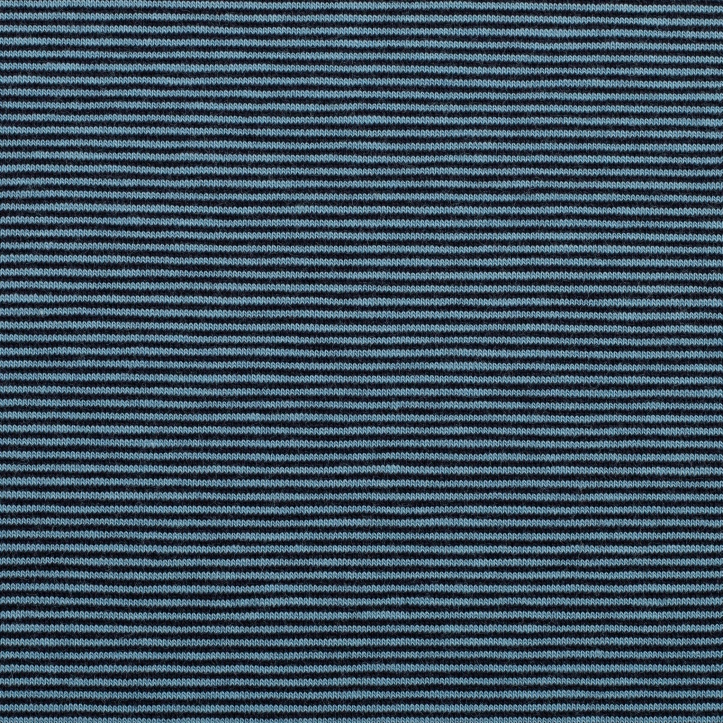 Pre order Euro Cotton Jersey Bella- Stripes - 1 mm, light/dark blue