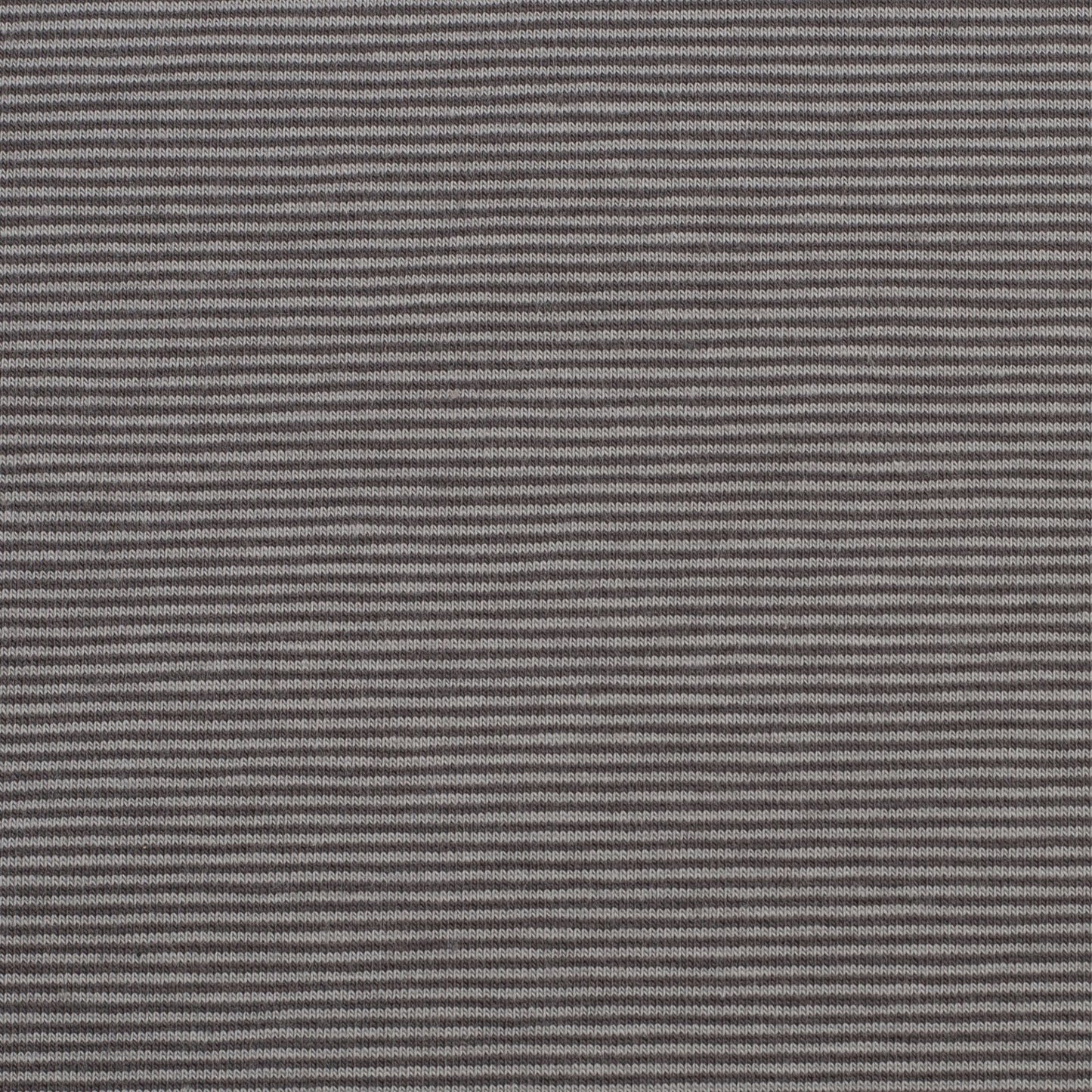 Pre order Euro Cotton Jersey Bella- Stripes - 1 mm, light/dark grey