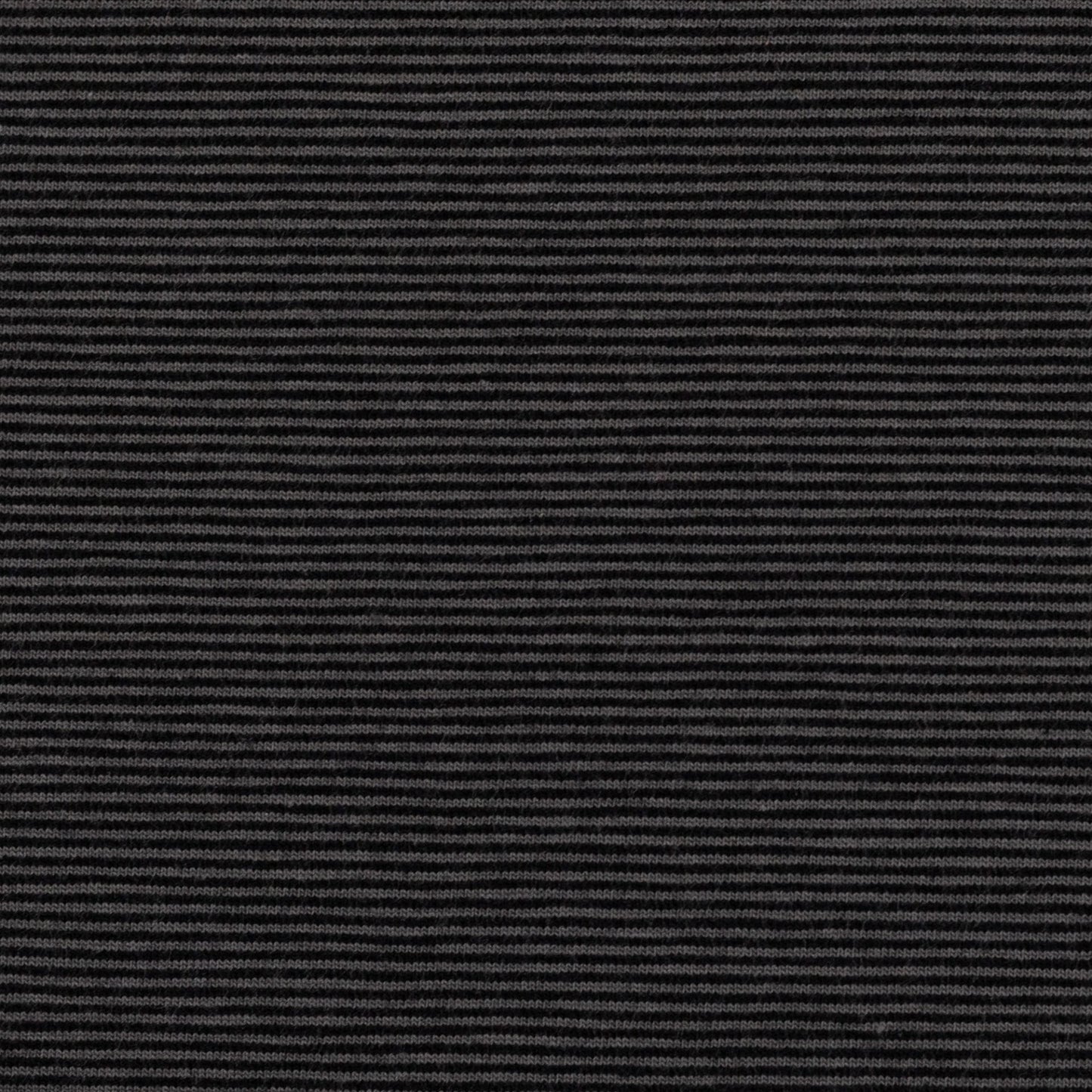 Pre order Euro Cotton Jersey Bella- Stripes - 1 mm, black/dark grey