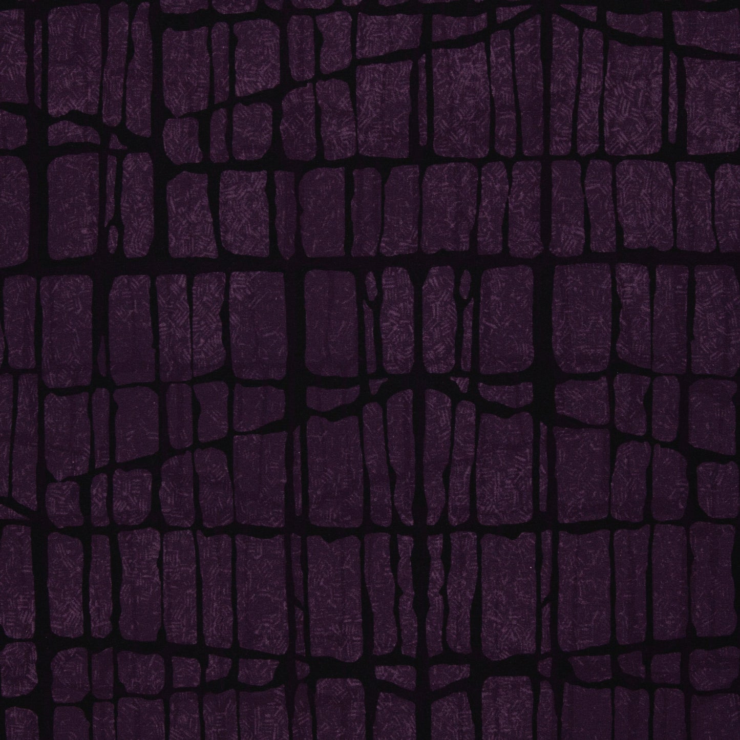 New Euro French Terry Chestnut Friends Graphical Design, Plum