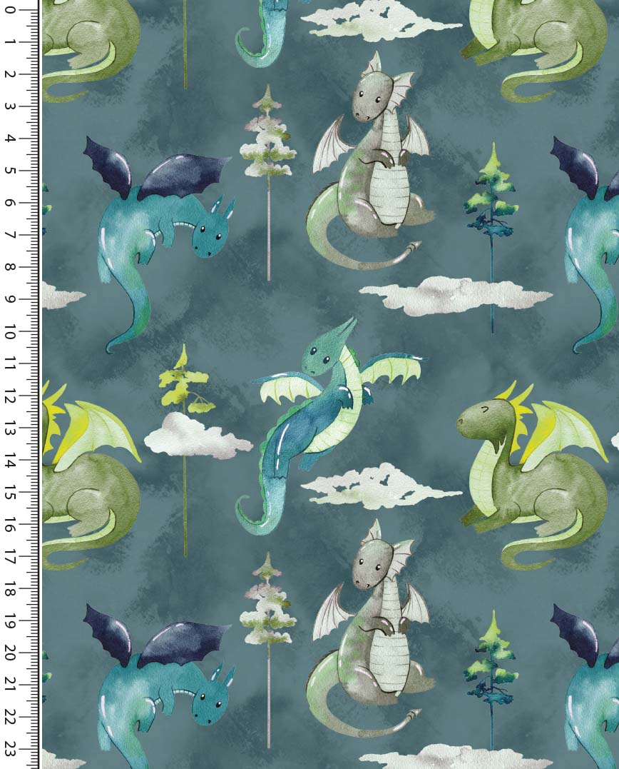 New Euro Jersey - Dragons, Blue