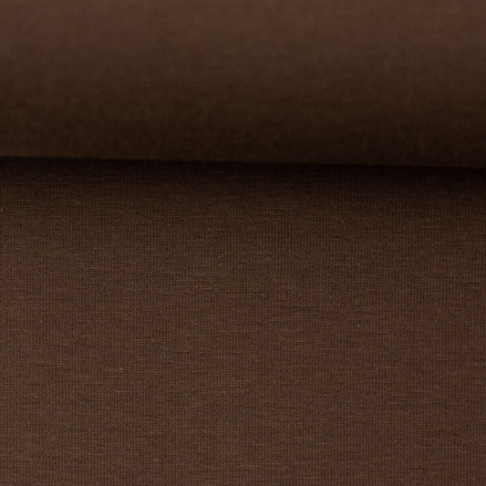 New Euro Solid Ribbing - Dark Brown