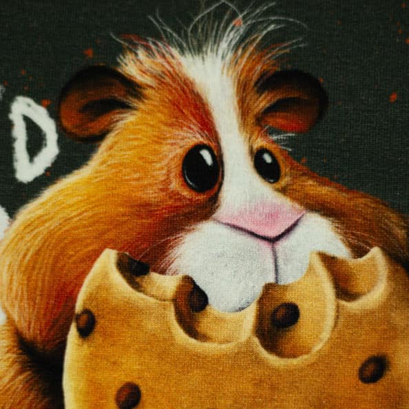 New Euro French Terry Thorsten Berger Xmas Vibes Cookie Sweets Panel