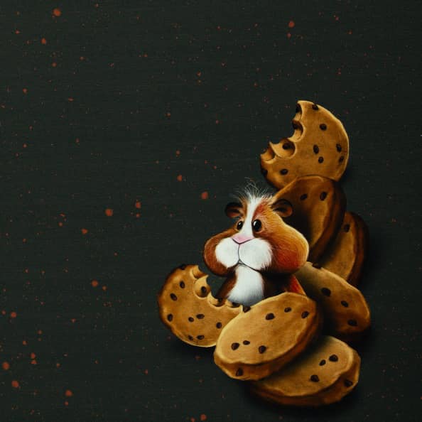 New Euro French Terry Thorsten Berger Xmas Vibes Cookie Sweets Panel