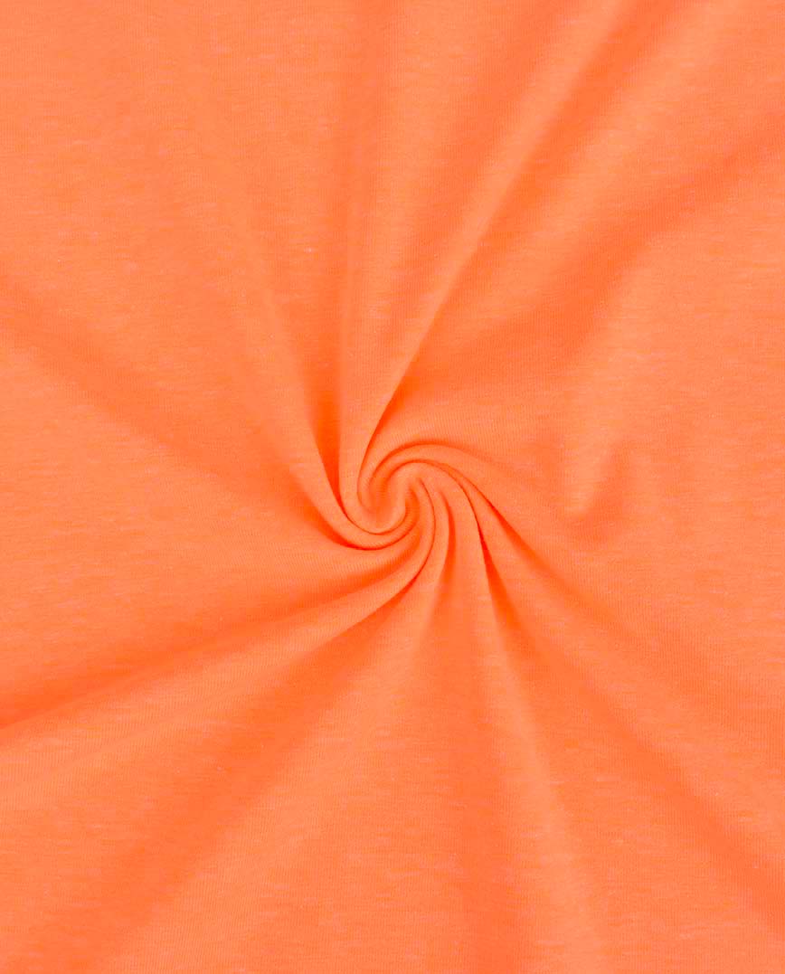 New Euro Jersey Neon Orange West Coast Fabric Boutique