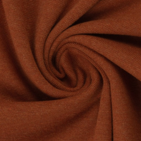 Euro Ribbing - Heather, Copper