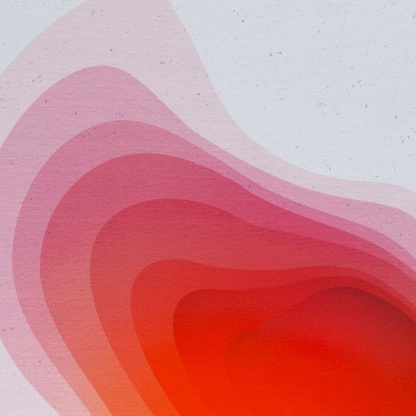 Euro Jersey Panel - California - Shapes - Red