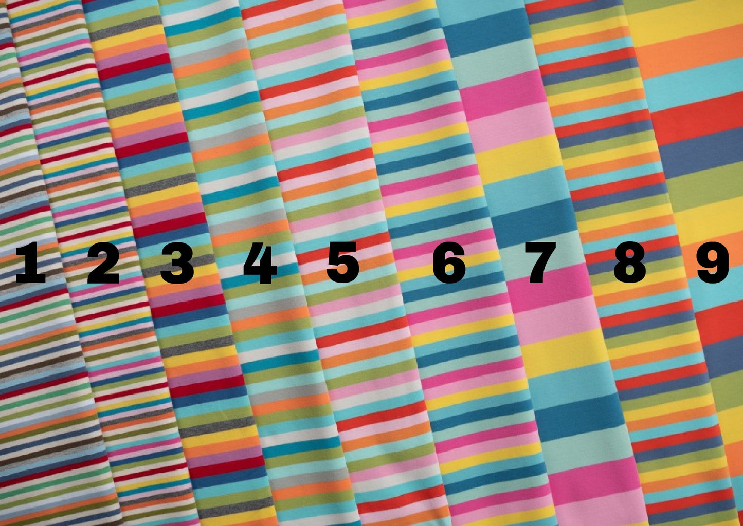 Euro C/L Jersey - Yarn Dyed Stripes, #1