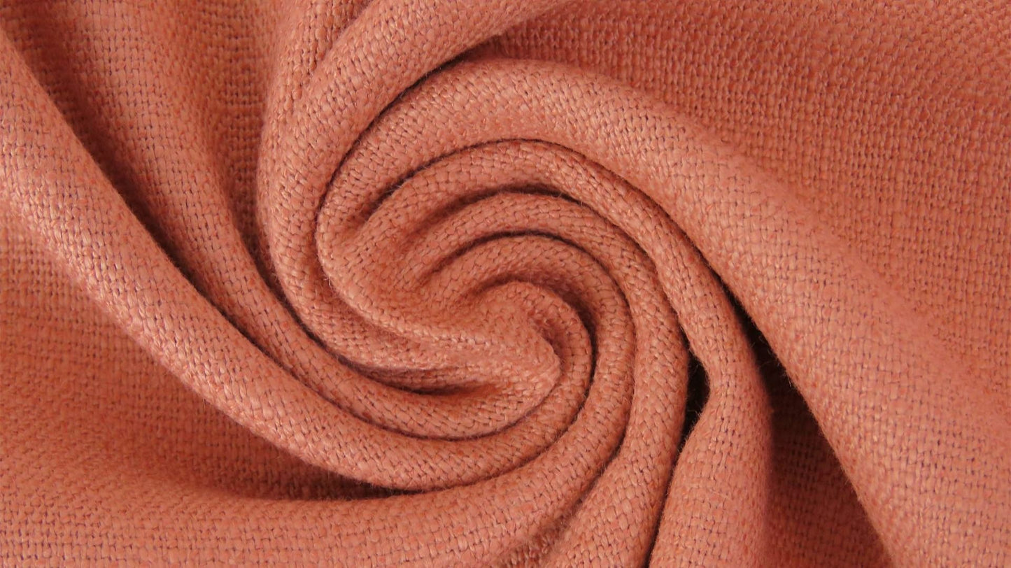 Euro Stretch Linen - Solid, Salmon