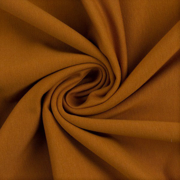 Euro Ribbing - Solid, Ochra