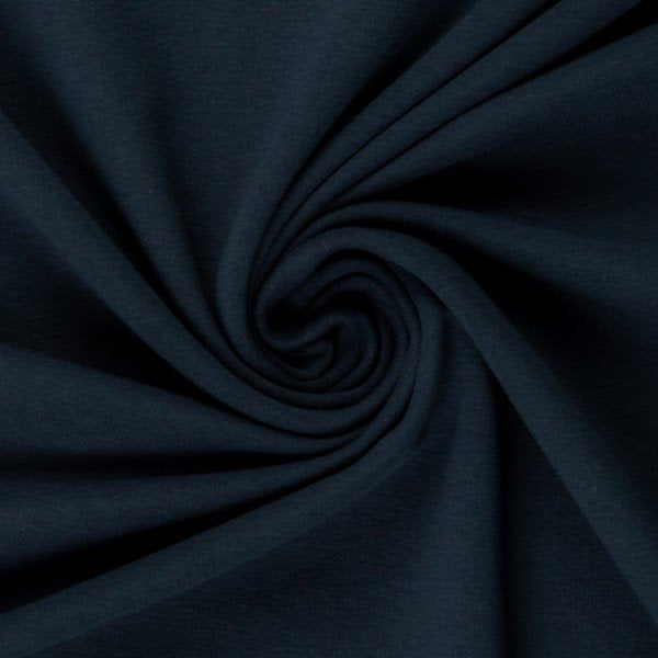 Euro Ribbing - Solid, Dark Blue