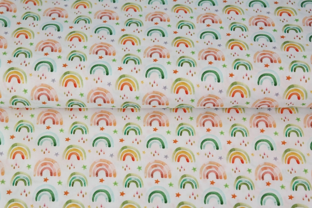 Euro Quilting - Rainbows, Green