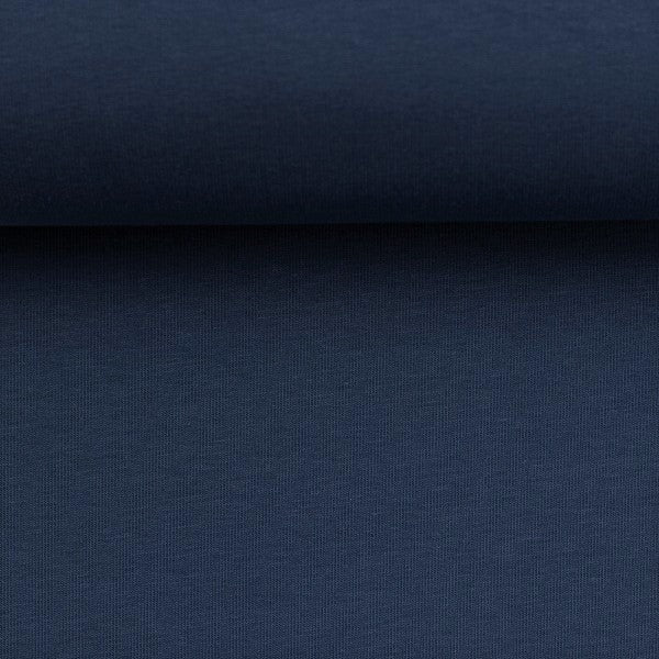 Euro Ribbing - Solid, Denim