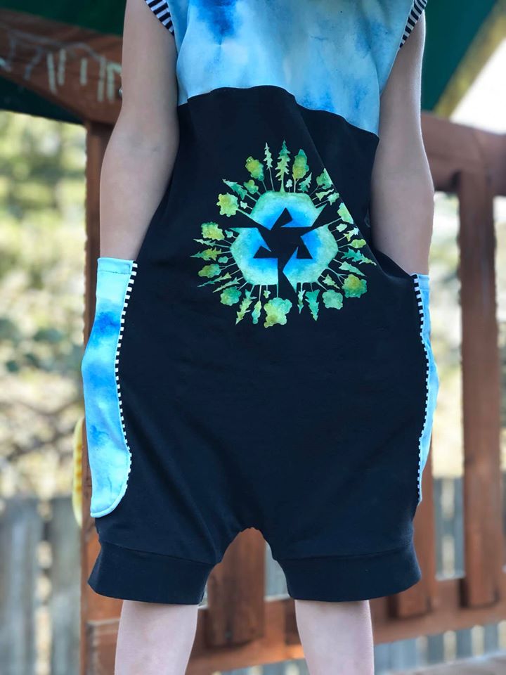 Custom Euro Knit - Trees Black, Big