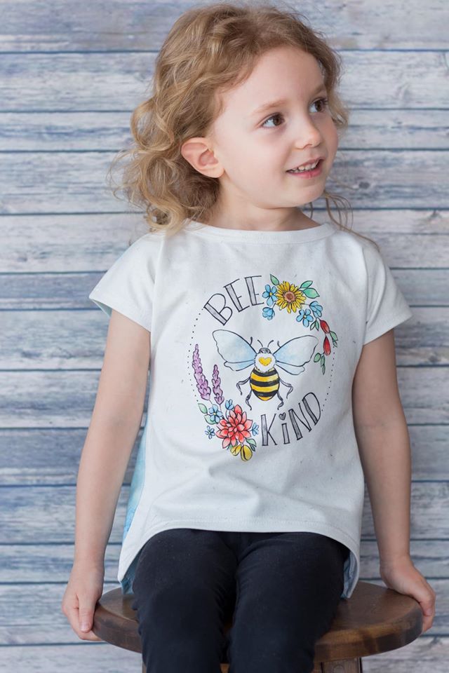Custom Euro Knit - Bee Kind Paper, Little FLAWED