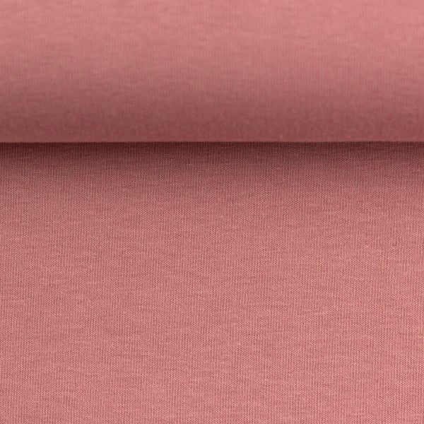 Euro Ribbing - Solid, Rose