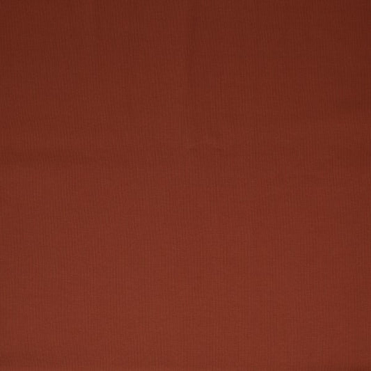 Euro Ribbing - Solid, Terracotta