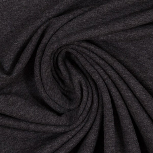 Bulk Buy Euro Cotton Jersey- Heather, Anthracite Grey