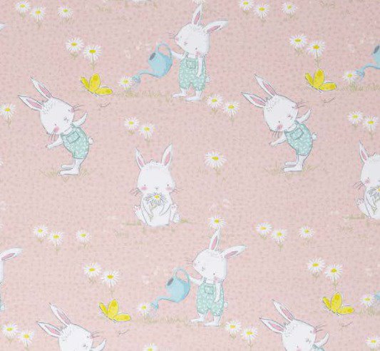 Euro C/L Jersey - Bunnies, Pink