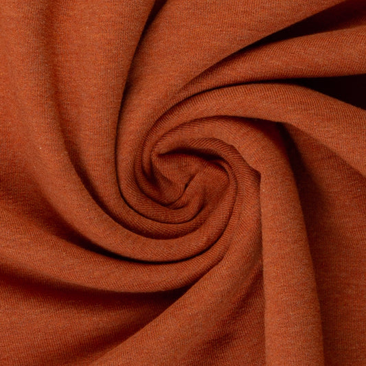 Remnant Euro Jersey - Heather, Terracotta *65cm*