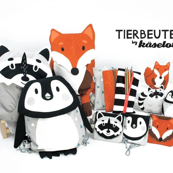 EURO CANVAS  Animal DIY Bag Collection- PENGUIN