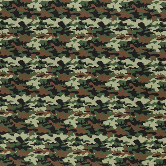 Euro Quilting - Camo, Green