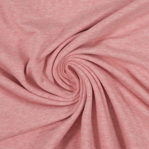 Euro Ribbing - Heather, Pink