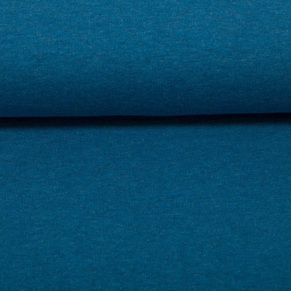 Euro Ribbing - Heather, Teal