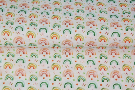 Euro Quilting - Rainbows, Green