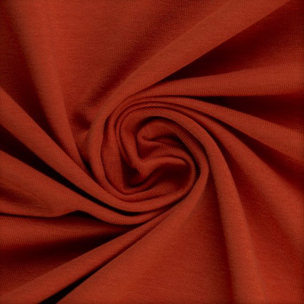 Euro Ribbing - Solid, Terracotta (New color)